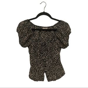 Accomplice Women’s Vintage Floral Crop Top Size Small